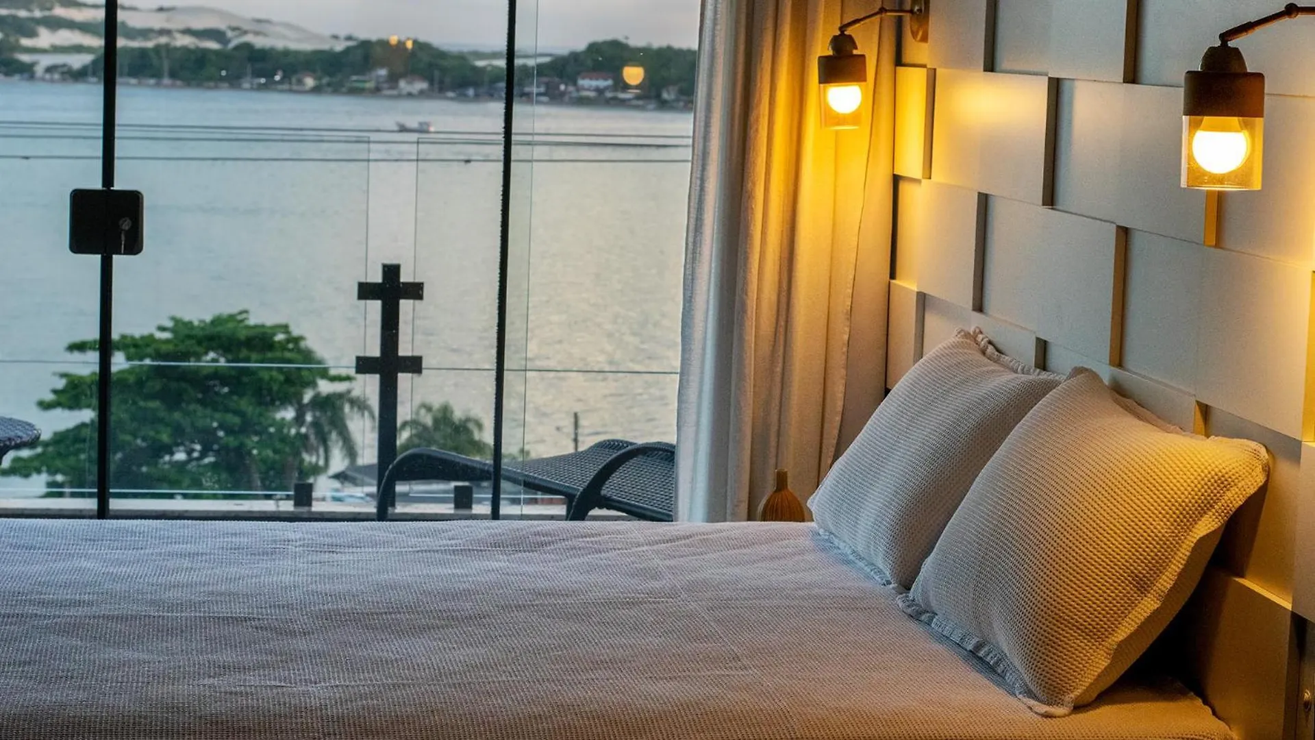 בית הארחה Florianópolis Suites Com Vista Espetacular Da Lagoa Da Conceicao